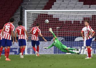 El Atleti marca su cuarto penalti de los últimos tres partidos