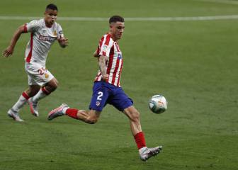 Giménez, el comandante de la defensa del Atlético