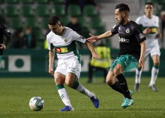 El Elche remonta en Santander y el Racing desciende a Segunda B