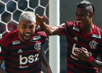 La dupla Gabigol-Bruno Henrique vuelve a la normalidad