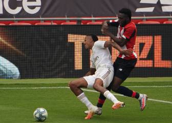 1x1 del Athletic: Williams voló a 34 km/h, pero sin puntería