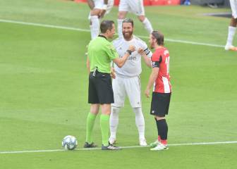 Muniain, al árbitro: 