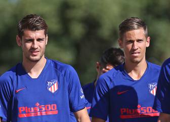 Simeone prepara para Vigo el dúo que tomó Anfield: Morata-Llorente