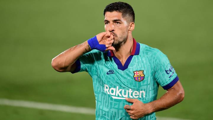 Suárez iguala a Kubala: tercer máximo goleador del Barça