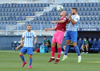 1x1 del Málaga: los excesos de Keidi pudieron costar muy caros