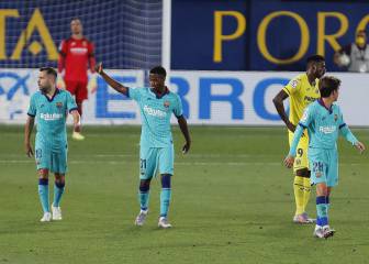 Ansu Fati marca el gol 9.000 de la historia del club