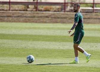 Juan Cruz e Iván Sánchez, la cara y la cruz ante el Mirandés