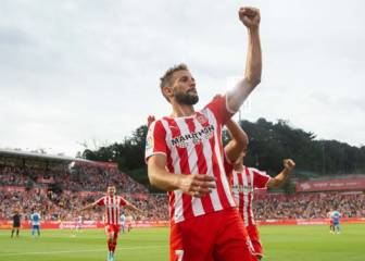 Stuani alarga su historia y se pone a 100 con el Girona