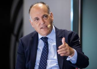 Tebas: “El Málaga debe poner más soluciones a medio plazo”