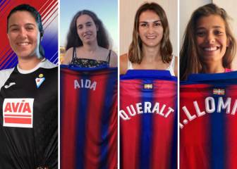 Llompart, Queralt, Noelia García y Aida Esteve, refuerzos del Eibar