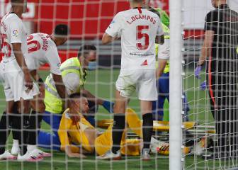 Vaclik sufre un esguince de ligamento en su rodilla izquierda