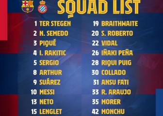 Setién no ve listo aún a De Jong para el derbi