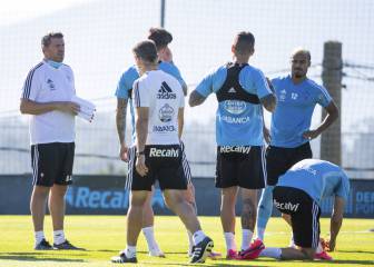 Posible alineación del Celta contra el Atlético