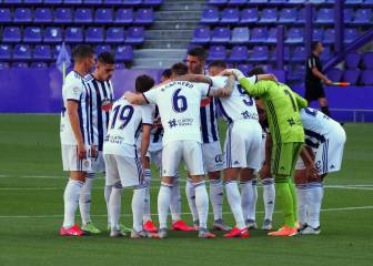 Posible once del Real Valladolid ante el Valencia en Mestalla