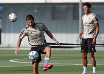 Hazard vuelve a medias y Varane estará ante el Alavés