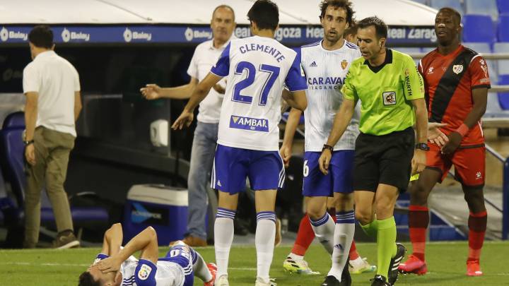 El Zaragoza, perjudicado por los arbitrajes en cinco partidos tras el parón