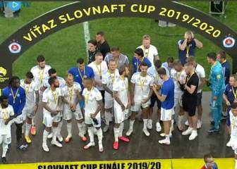 El Slovan Bratislava, campeón de Copa tras superar al Ruzomberok