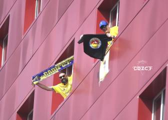 El Cádiz estuvo acompañado contra el Extremadura