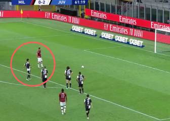 El cruce Cristiano-Ibra antes del penal: una frase y una sonrisa