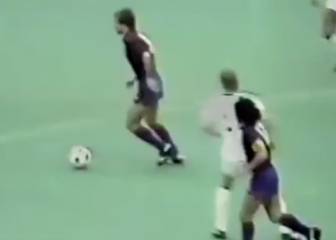 El día en que Maradona y Mágico González jugaron juntos en el Barcelona