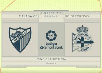 El Málaga sigue siendo una roca y pone fin a la racha del Depor