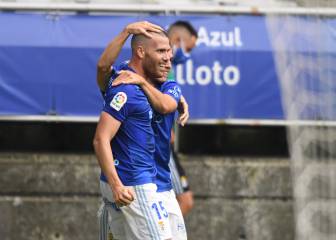 Ortuño da un respiro al Oviedo