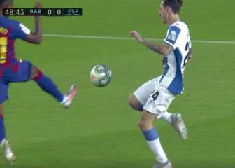 Ansu Fati y un cruce de cables que nadie entendió: roja a los 4' de salir por una entrada salvaje