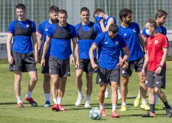 Núñez y Sancet ante el Sevilla, con variantes para el extremo derecho