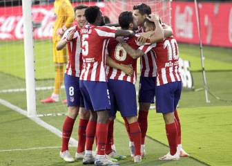 Simeone encuentra goleadores