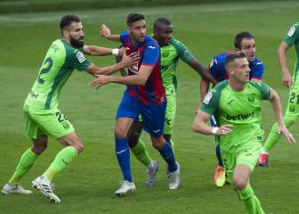 El Eibar respira con dificultad, el Leganés se desangra en Ipurua
