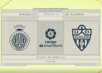 El Almería cae en Girona y suma su segunda derrota consecutiva