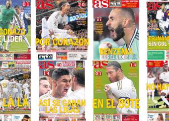 Las portadas del Real Madrid campeón