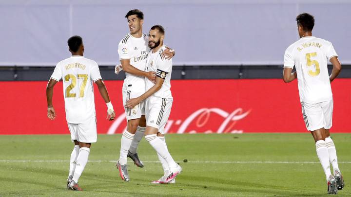Aprobados y suspensos del Real Madrid: Courtois y Benzema ponen la Liga a tiro