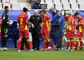 El infierno y el cielo se cuelan entre Las Palmas y Mirandés