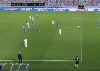 ¡Un clásico! El gol digno de FIFA entre Benzema y Asensio