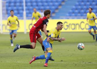 Rubén sentencia al Mirandés y la permanencia de Las Palmas