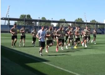 El Madrid entrena la puntería con vistas al Granada