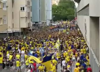 ¡Ni la pandemia los para! la alocada celebración de los hinchas del Cadiz