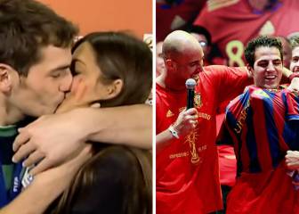 Un beso de película, Nadal en el vestuario, el show de Reina... la celebración completa de España
