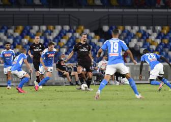 Nápoles y Milán firman un entretenido empate