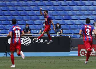 El Eibar acaricia la salvación gracias a dos regalos del Espanyol