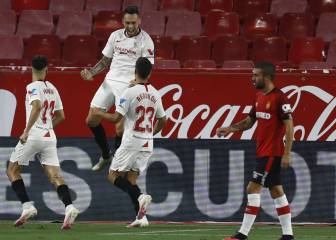 Un Sevilla muy eficaz deja casi hundido a un buen Mallorca
