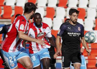 Herrera rescata al Lugo y amarga al Girona