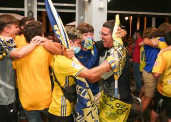 Cádiz festeja el regreso a Primera
