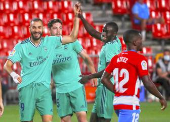Las imágenes de la victoria del Real Madrid en Granada