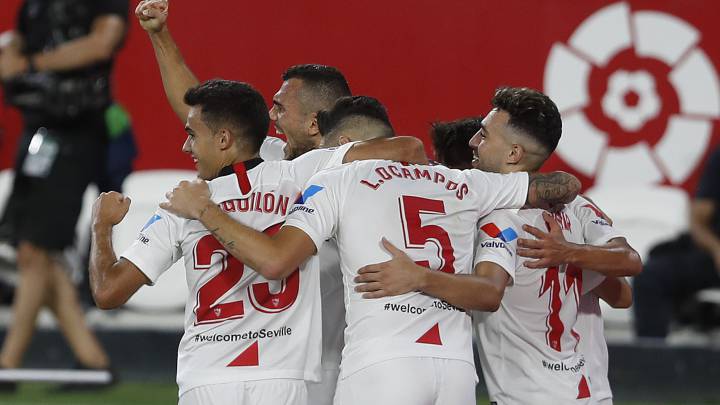 El Sevilla acaricia la Champions