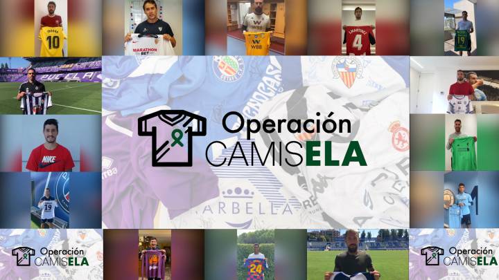 Negredo, el \'Mono\', Rodri... los cracks se unen a la \'Operación CamisELA\' contra la ELA