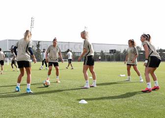 Así ha sido el primer entrenamiento del Real Madrid femenino