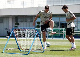 Jovic vuelve a entrenar