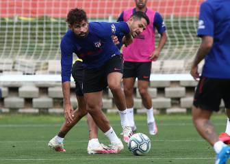 El Atlético vuelve al trabajo sin João Félix, Giménez ni Trippier